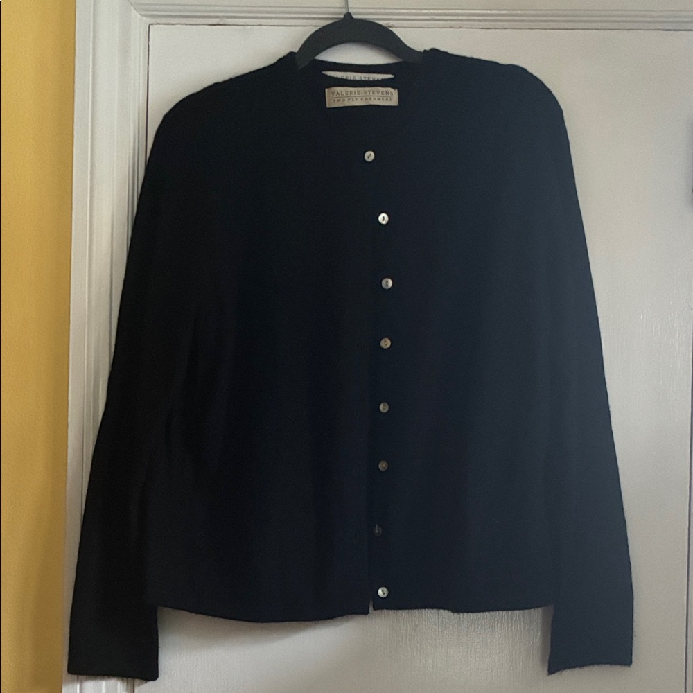 Valerie Stevens cashmere twin sweater set